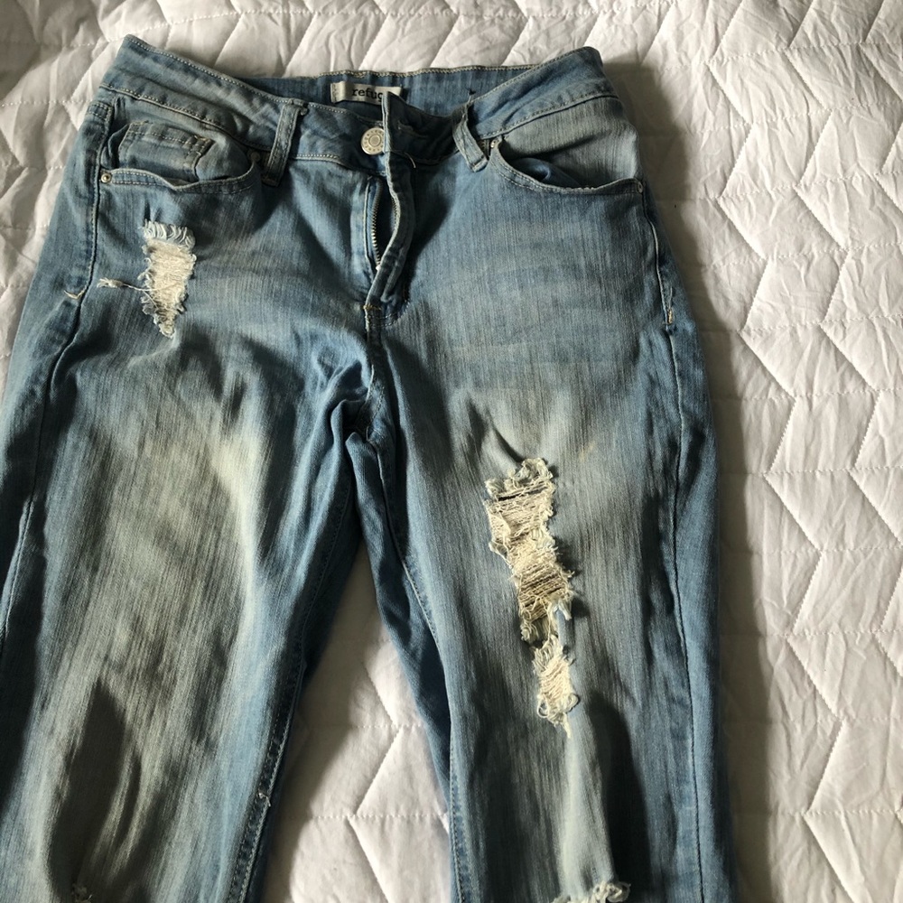 Distressed Ripped Jeans - Picture 2 of 2